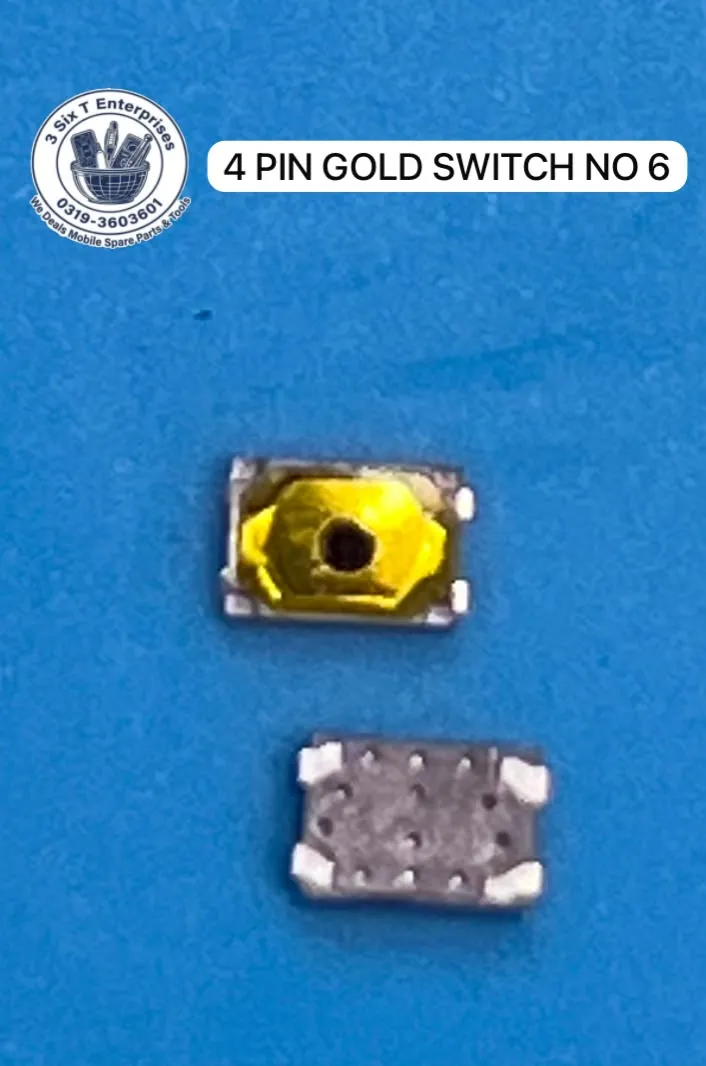 4Pin Switch Gold No 6