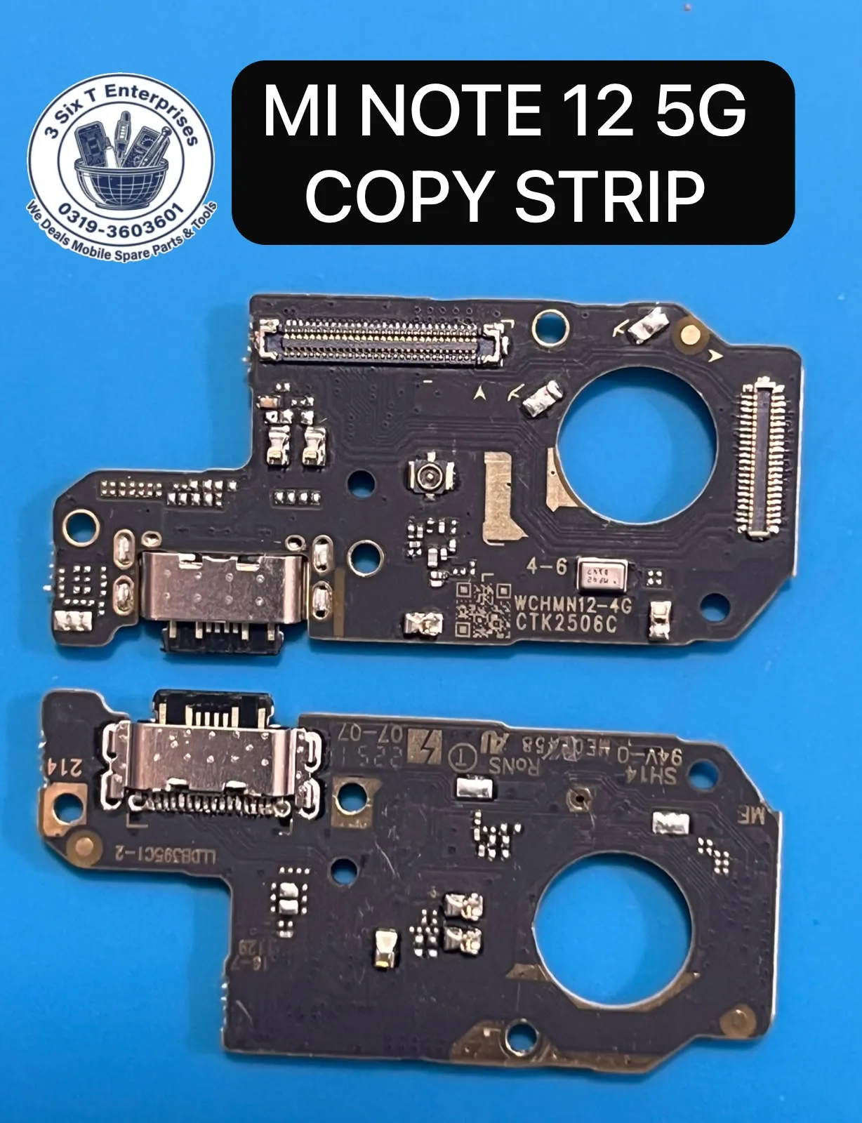 Mi Note 12 5g Copy Strip