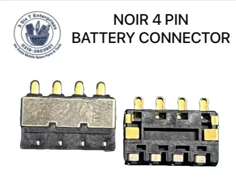 Noir 3Pin Battery Connector