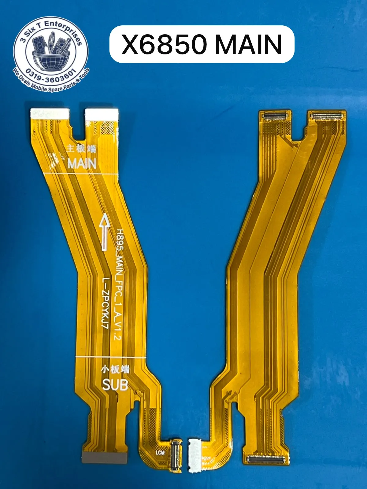 X6850 - x6869 - SP 20 PRO+ Main Ribbon